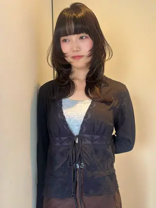 ミディアム rinka/ボブ ベージュ 暖色のヘアスタイル