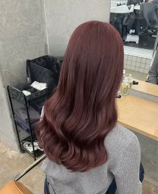 カラー 🍒透明感カラー× 艶髪🍒Mihoのヘアスタイル