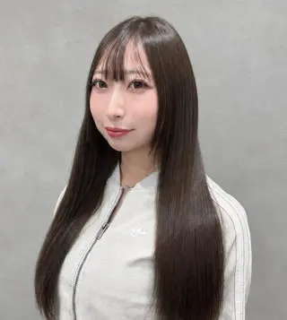 ロング カラー girly上品ヘア 🎀／ベージュikuのヘアスタイル