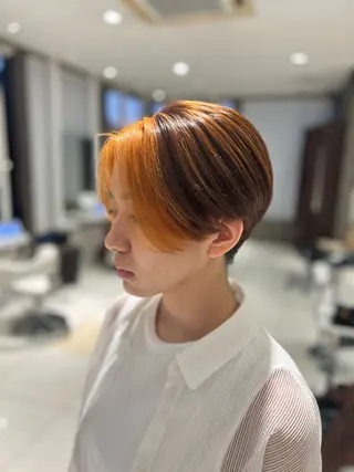 ショート カラー EARTH 市野のヘアスタイル