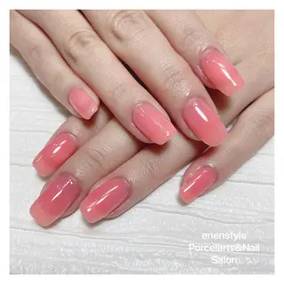 ミディアム ネイル 🐾enen style 🐾のネイルデザイン