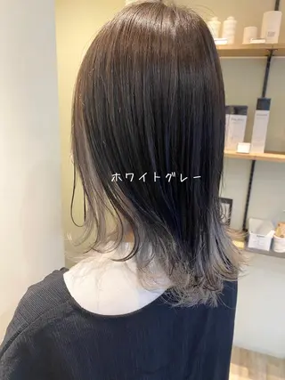 セミロング CASANE 大橋康智のヘアスタイル