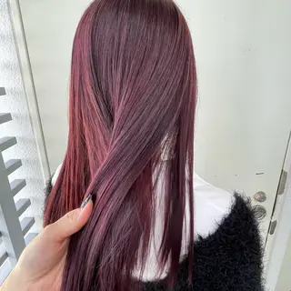 ロング カラー ヘアアレンジ REONA🪽✨薬院 レイヤーカット🫧のヘアスタイル