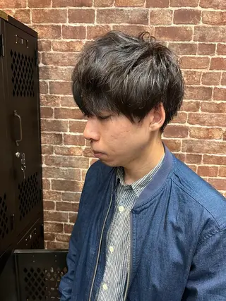 ショート カラー パーマ ヘアアレンジ メンズ キッズ ネイル マツエク・マツパ アイブロウ 久木原 ゆりのヘアスタイル