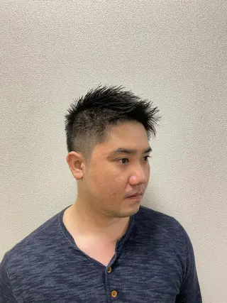 ショート メンズ 代表 武田晃英のヘアスタイル