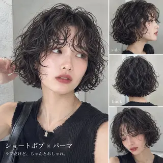ショート 白髪ぼかし/髪質 改善/KOMORIのヘアスタイル