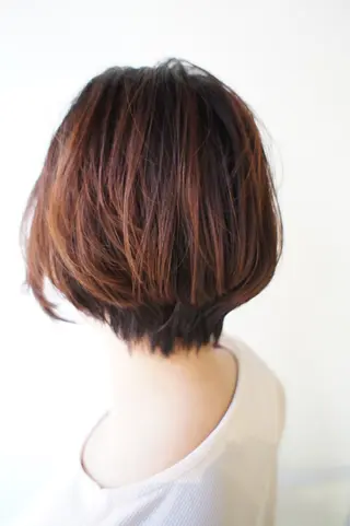 ショート カラー たまプラーザ駅 YAMATOのヘアスタイル