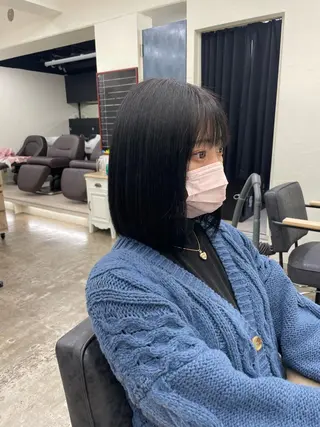 ショート カラー 水田吉亮/髪質改善/ 縮毛矯正/レイヤーのヘアスタイル