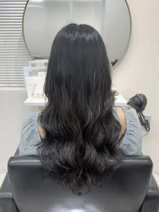 パーマ 新宿/ダブルカラー/ 透明感カラー/彩乃のヘアスタイル