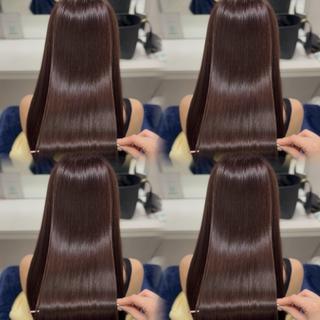 ロング カラー 🦋REISA🦋 エクステ×透明感のヘアスタイル