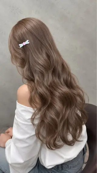 ロング カラー 🤍ワンホンヘア ayaha🤍のヘアスタイル