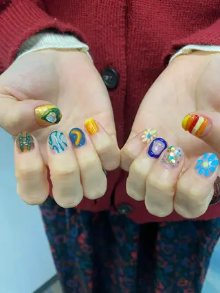 ネイル rui nail 🫧天神のネイルデザイン