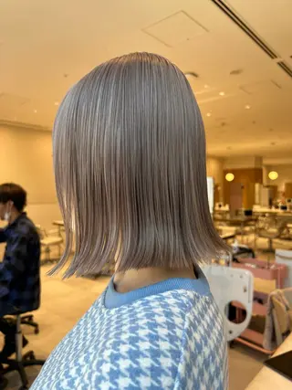 ミディアム カラー レイヤー専門家 ダブルカラー修のヘアスタイル