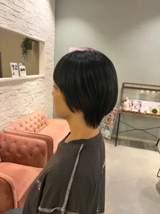 ショート MAHAE 東芝のヘアスタイル