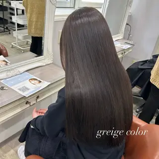ロング りん🧸透明感カラ ー/ヘアアレンジのヘアスタイル