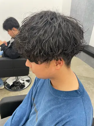 ショート センターパート/ ニュアンスパーマ正樹のヘアスタイル
