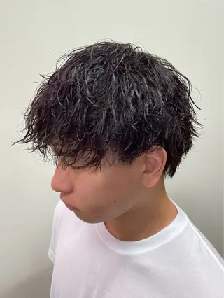 パーマ 🔥メンズカット🔥 パーマ⚡️松永のヘアスタイル