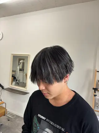 カラー 楢本 莉子のヘアスタイル