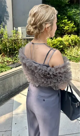 ミディアム JILL ユキのヘアスタイル