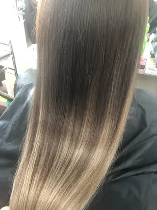 ロング カラー MAKO ❤️🔥NEXTのヘアスタイル