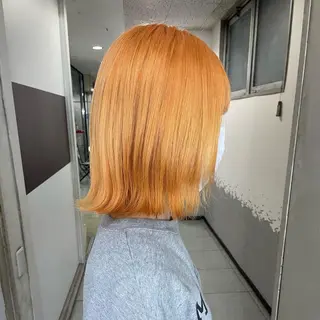 ミディアム カラー 吉村 夏椰のヘアスタイル