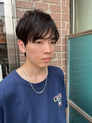 ショート カラー パーマ ヘアアレンジ メンズ キッズ ネイル マツエク・マツパ アイブロウ 久木原 ゆりのヘアスタイル