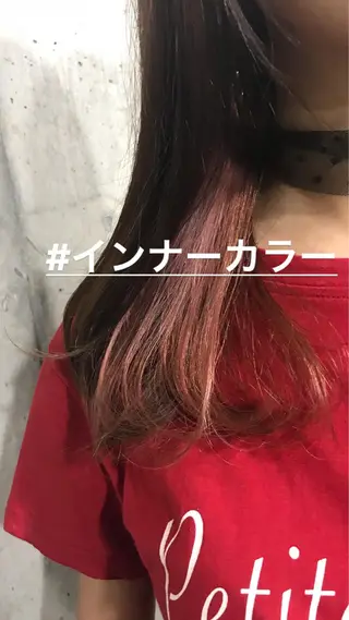 ミディアム カラー パーマ ヘアアレンジ メンズ キッズ ネイル マツエク・マツパ サロンドミルク 渋谷高比良のヘアスタイル