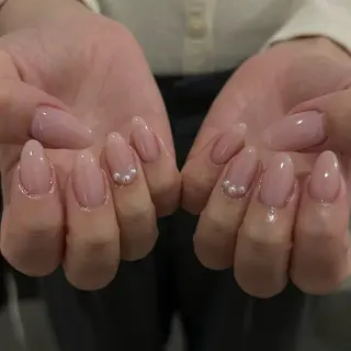 ネイル パラあり！フィルイン 美フォルムのネイルデザイン