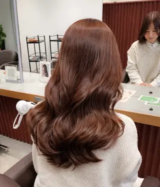 カラー 🎀🫧Cinci/ もえ🫧🎀のヘアスタイル