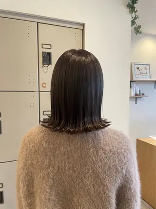 ミディアム カラー 近藤 風華のヘアスタイル