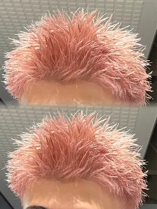 カラー メンズ ツイスパ/シャドウ MANARUのヘアスタイル
