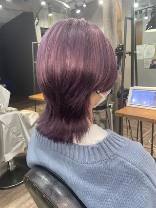 ミディアム 的場 渉のヘアスタイル