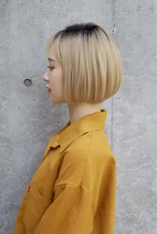 ショート カラー みうら ミウラのヘアスタイル