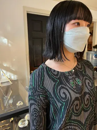 ミディアム eri kinjoのヘアスタイル