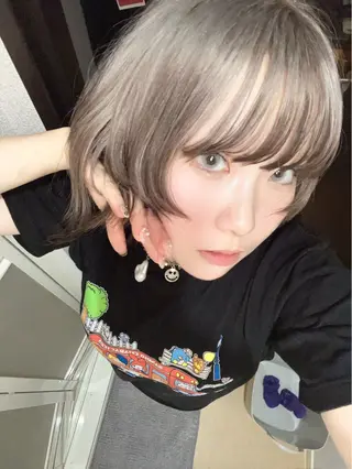 カラー 掛川 真那斗のヘアスタイル