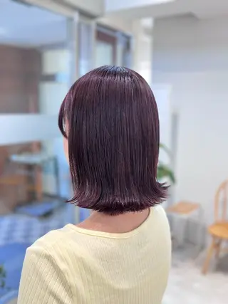 ミディアム カラー ヘアアレンジ 完全💗マンツーマン marinのヘアスタイル