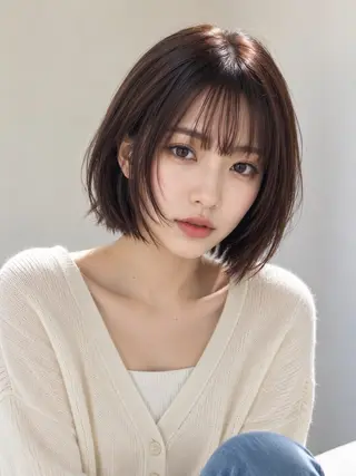 ミディアム レイヤー🇰🇷/ 仙台/似合わせのヘアスタイル