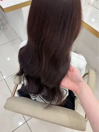 ロング カラー いずみ /韓国/栄/艶カラーのヘアスタイル