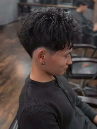 ショート メンズ 🔥【メンズ特化】江 坂／モデル／レオ🔥のヘアスタイル