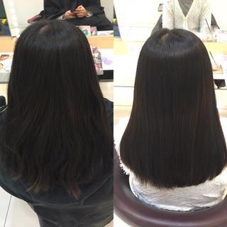 セミロング 植田 敬太のヘアスタイル
