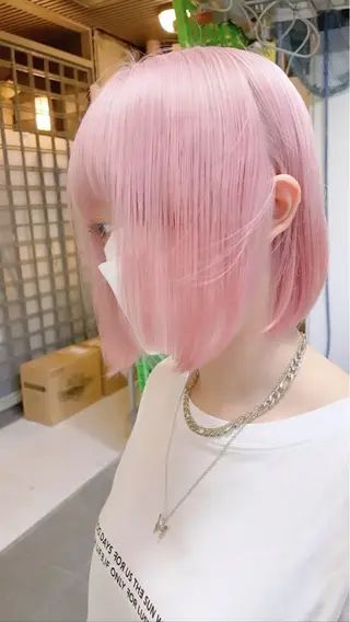 ミディアム カラー 十人十色地雷カラー 🎀りゅうぱちのヘアスタイル