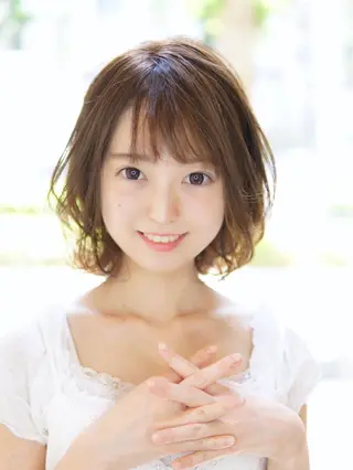 ミディアム 永野 良一のヘアスタイル