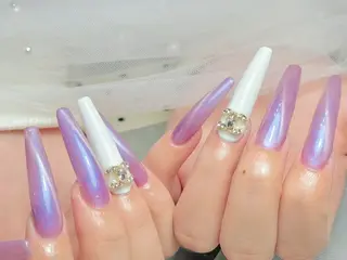 ネイル マジック ミラーのネイルデザイン