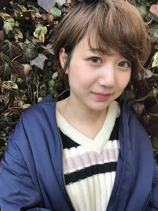 ショート 一ノ瀬 暁のヘアスタイル