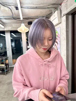 ショート カラー 🎀推しカラー🎀 Harunaのヘアスタイル