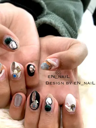 ネイル EN_NAIL 野中本店Ayakaのネイルデザイン