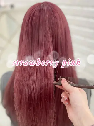 ロング カラー いぶきゆう 栄/カットモデルのヘアスタイル