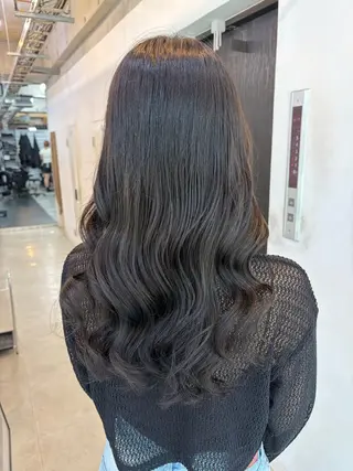 ミディアム カラー ダブルカラー メンズパーマ大成のヘアスタイル