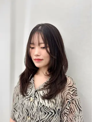 ロング 髪質改善🫧艶カラー 🫧💙佐藤真優のヘアスタイル