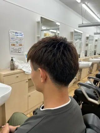 ショート メンズ トミオカ ⸌⍤⃝⸍のヘアスタイル